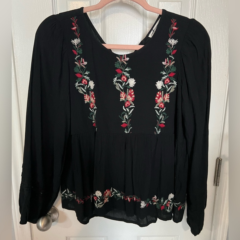 AE Embroidered top